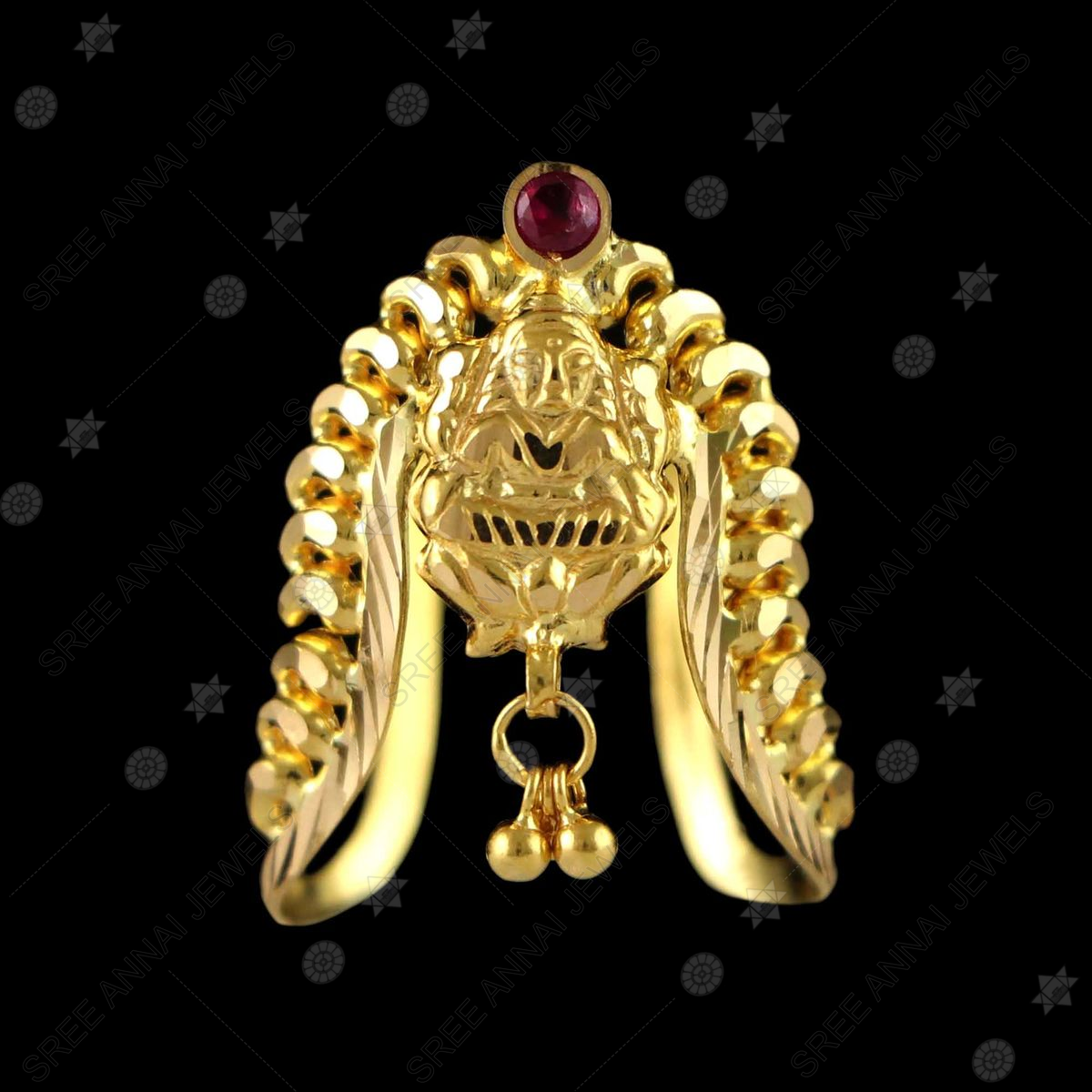 gold vanki ring designs - YouTube