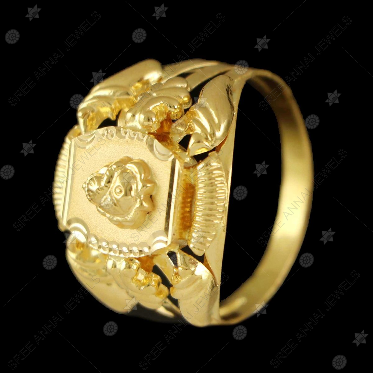 Buy online Gold Pleated Ring from Accessories for Men by Memoir for ₹549 at  50% off | 2024 Limeroad.com