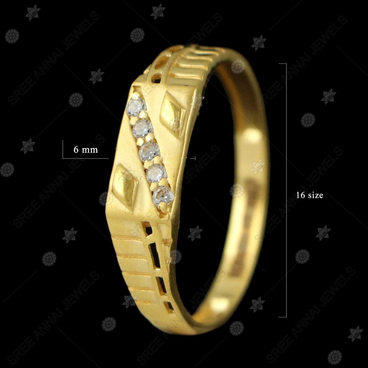 ৫ আনা মেয়েদের নতুন আংটি কিনুন (5 Ana/6 Gram Women Gold Ring) 18/21/22  Karat KDM Price in Bangladesh - Swarnanjali Jewellers BD