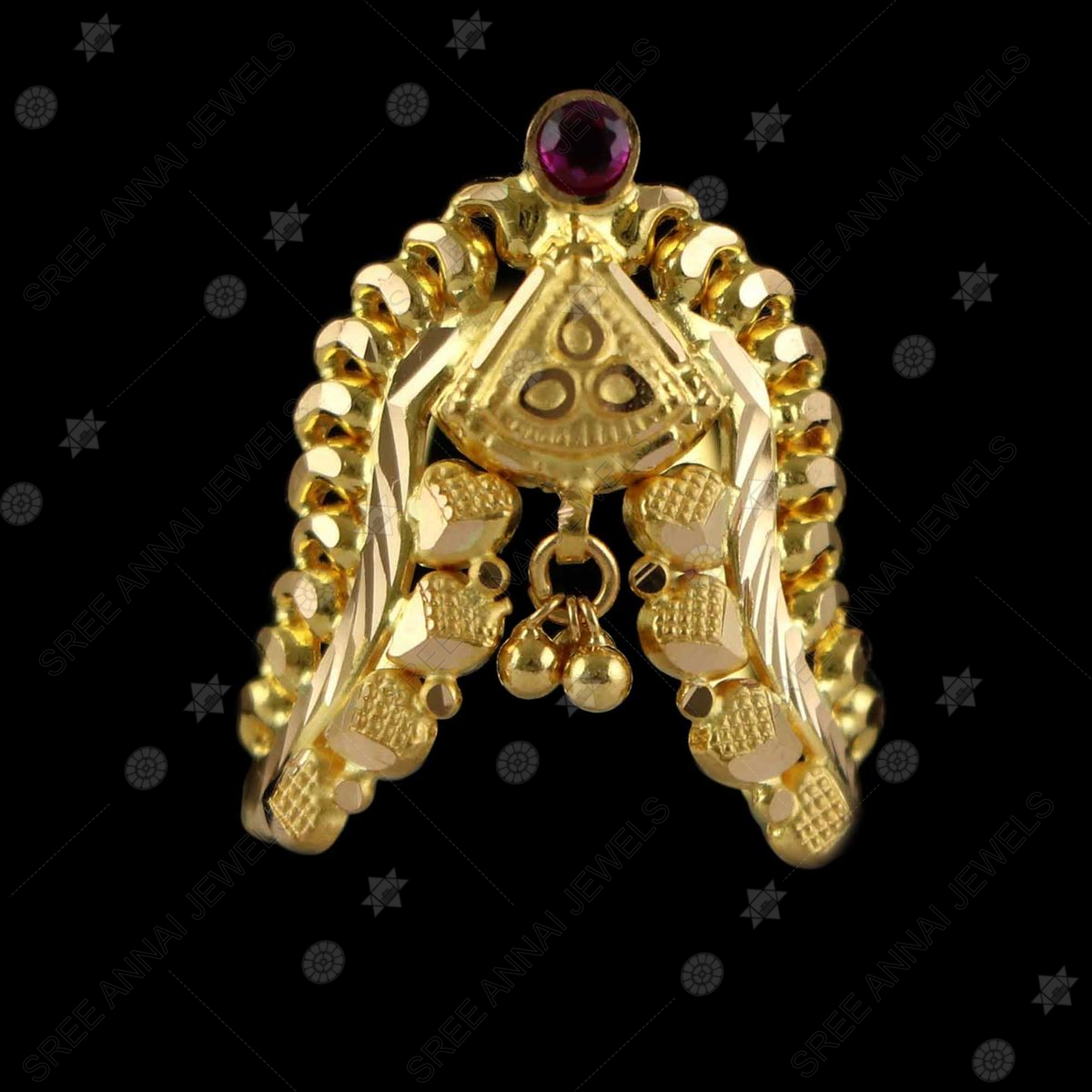 Gold Kalyanam rings #vvjewellers - YouTube