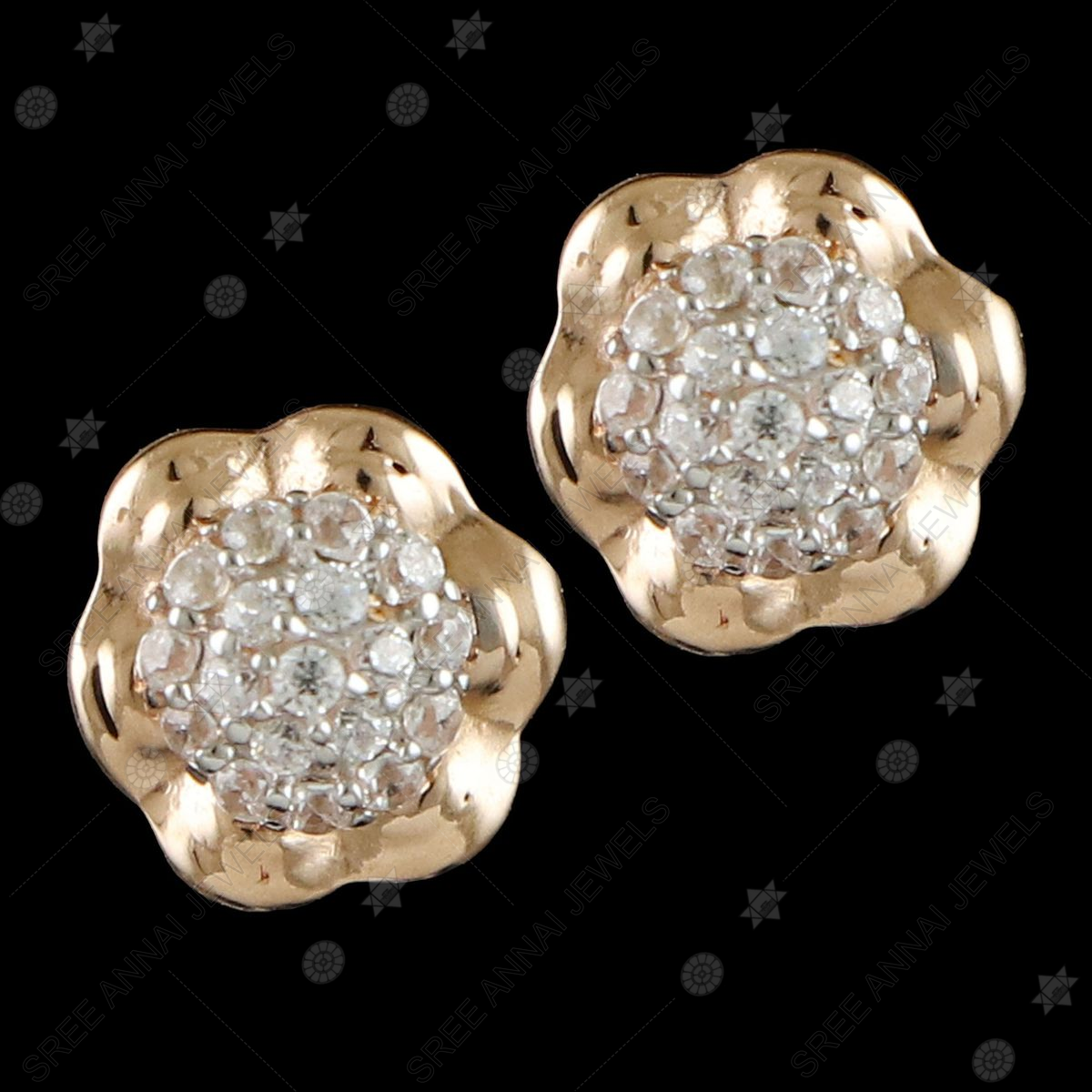 5.0mm Morganite Solitaire Stud Earrings in 10K Rose Gold | Zales