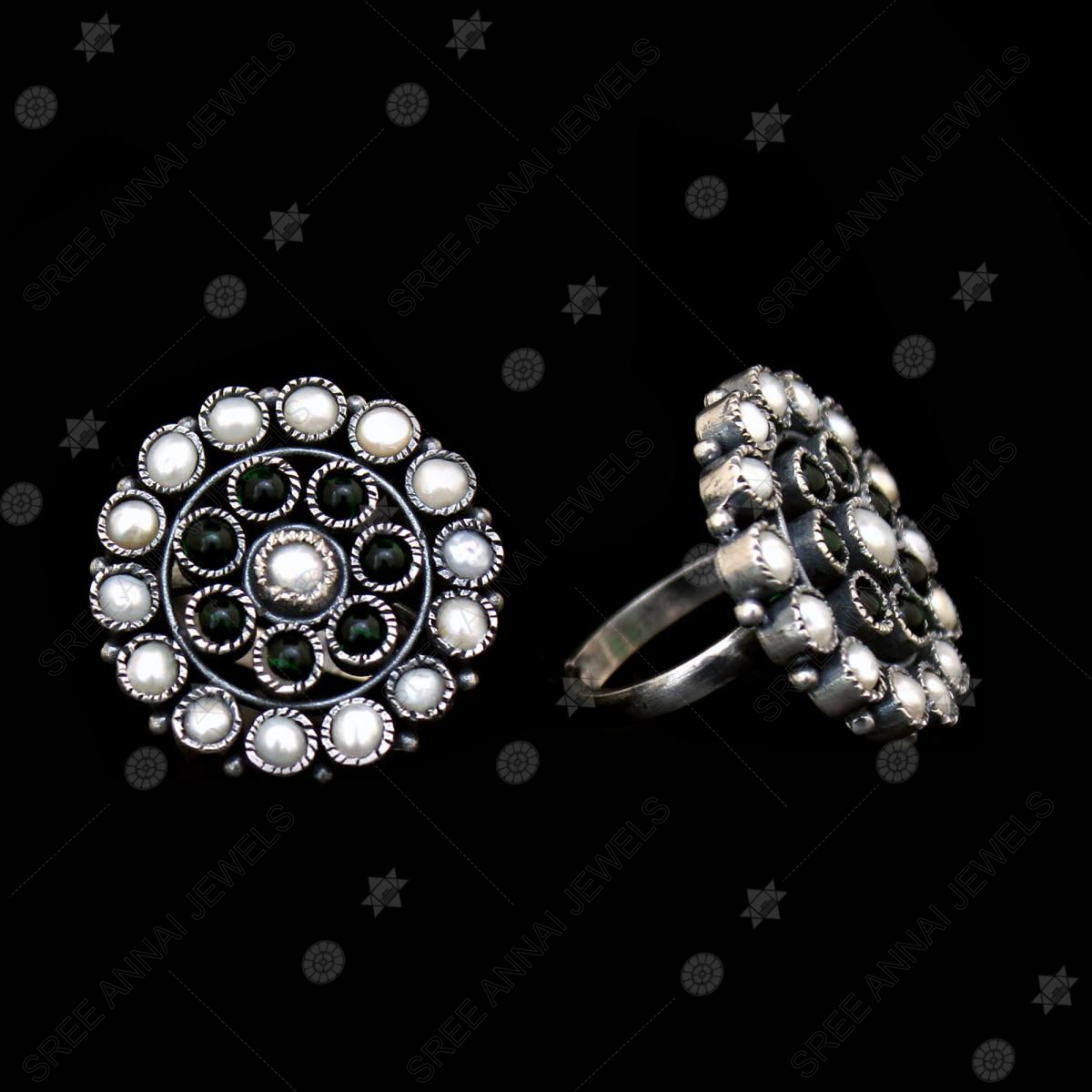 Oxidised Adjustable Stone Toe Ring Pair & Nosepin Combo/nosering/indian  Jewellery/bollywood Jewellery/traditional Jewellery/nosepin - Etsy