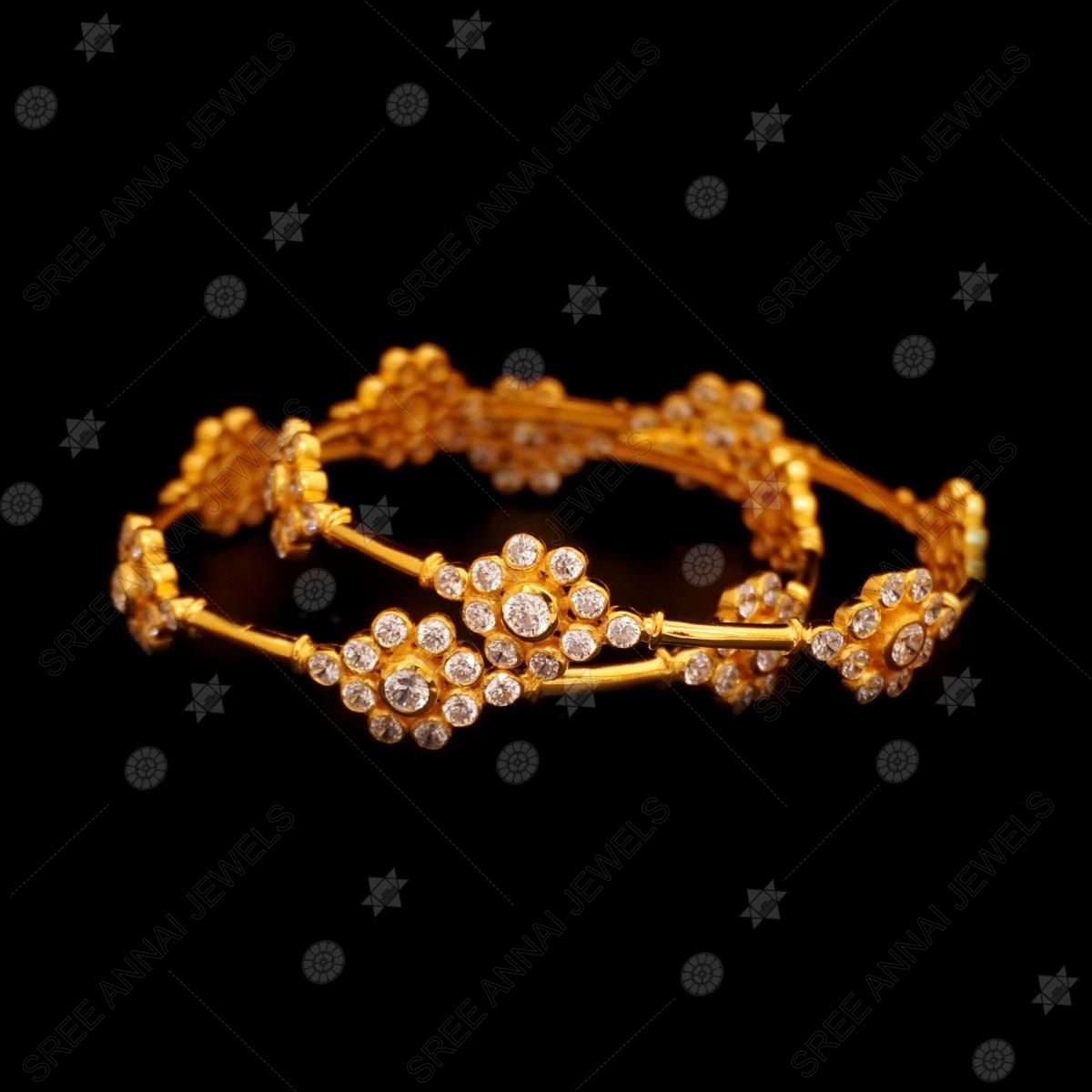 New Collection Daily Wear Brass Gold Plated Shagun Bangle Set (pack Of 4)  at Rs 43/set onwards, Kandivali West, Mumbai